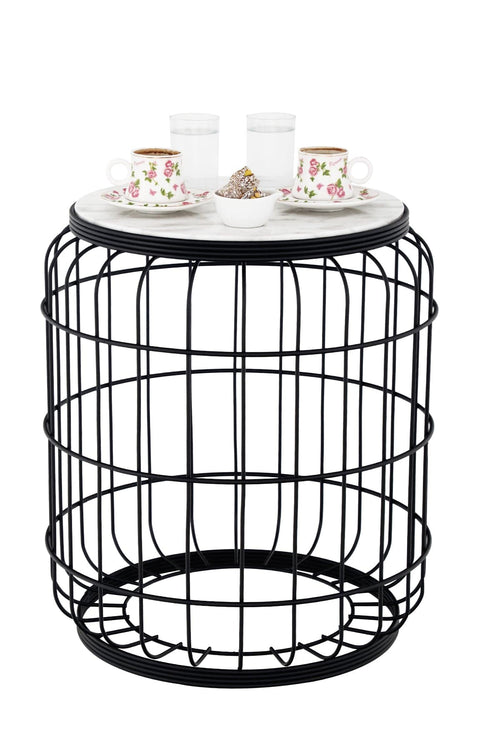Tavolino da caffè Camellia Marmo (1)