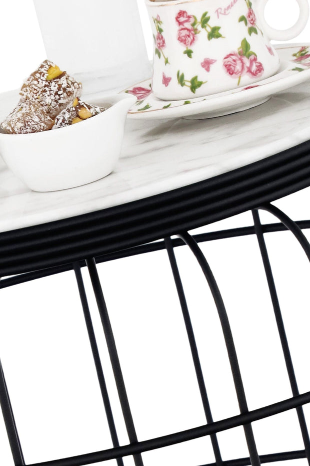 Tavolino da caffè Camellia Marmo (3)