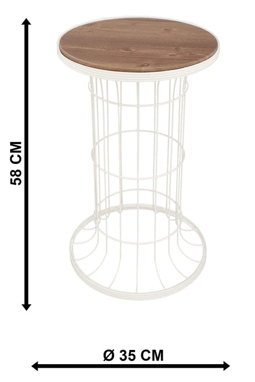 Tavolino da caffè Cemre Noce (1)