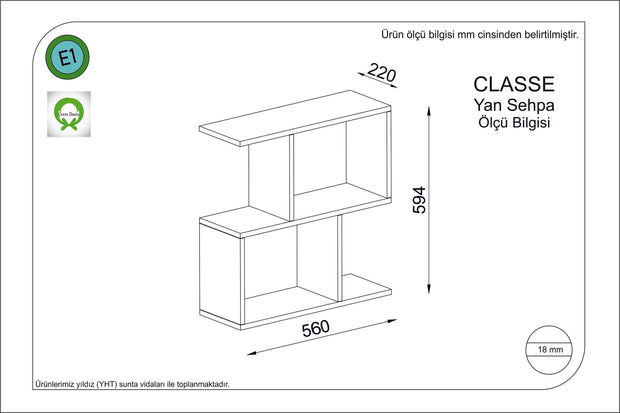Tavolino da caffè Classe Bianco (1)