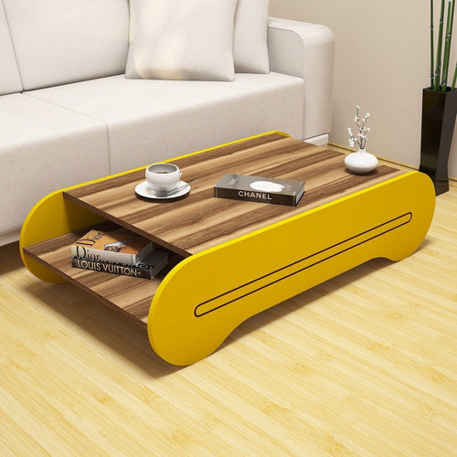 Tavolino da caffè Cool Noce