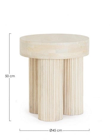 Bizzotto Tavolino da caffè Dacca Naturale
