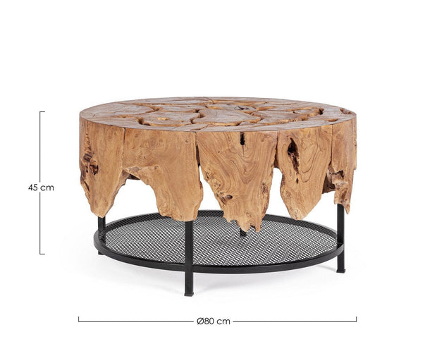 Bizzotto Tavolino da caffè Grenada Naturale