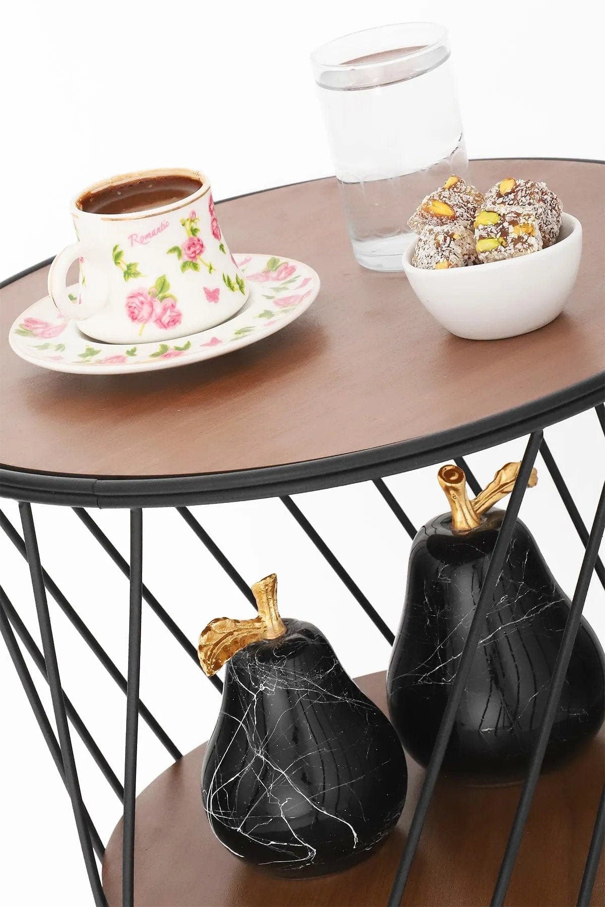 Tavolino da caffè Guzel Noce (3)