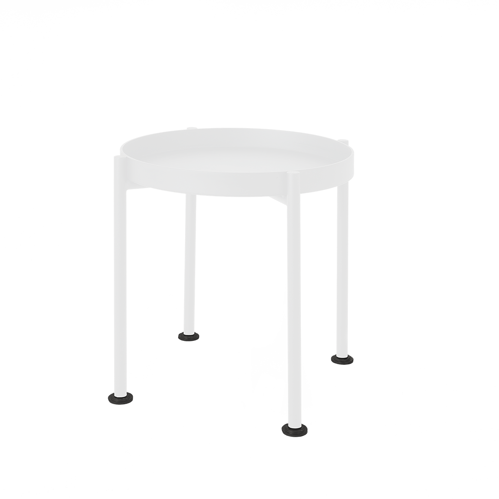 Tavolino da caffè Hanna 40-1F Bianco