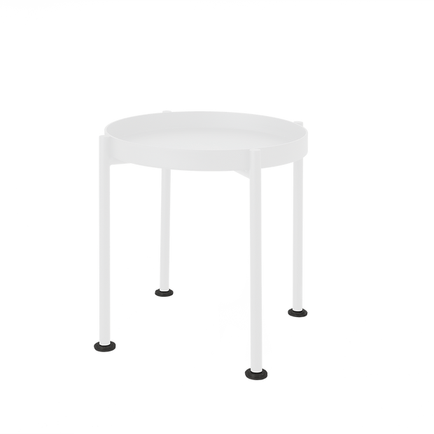 Tavolino da caffè Hanna 40-1F Bianco