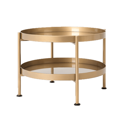 Tavolino da caffè Hanna 40-2F Oro