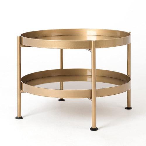 Tavolino da caffè Hanna 40-2F Oro (1)