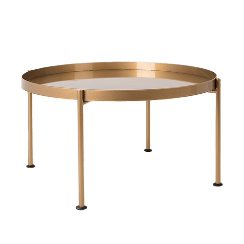 Tavolino da caffè Hanna 60-1F Oro