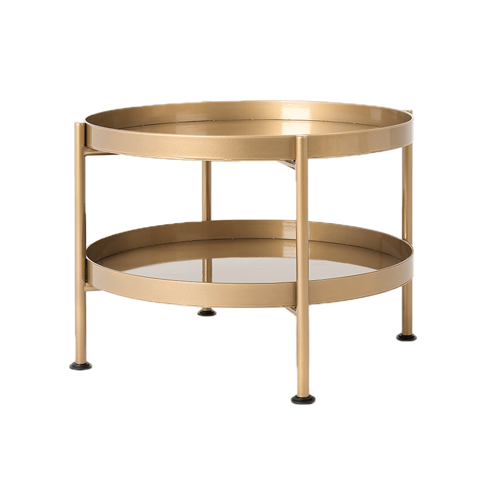 Tavolino da caffè Hanna 60-2F Oro
