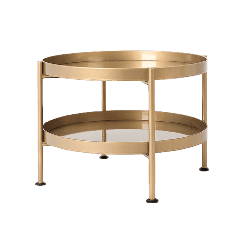 Tavolino da caffè Hanna 60-2F Oro