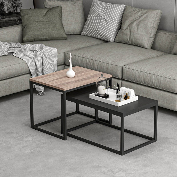 Tavolino da caffè Leka Nero (2)