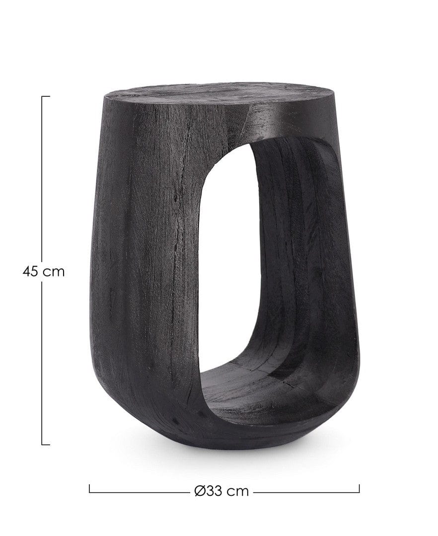 Bizzotto Tavolino da caffè Lopez Nero