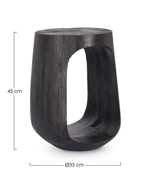 Bizzotto Tavolino da caffè Lopez Nero