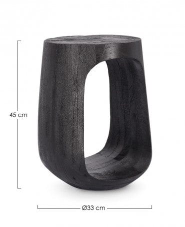 Bizzotto Tavolino da caffè Lopez Nero