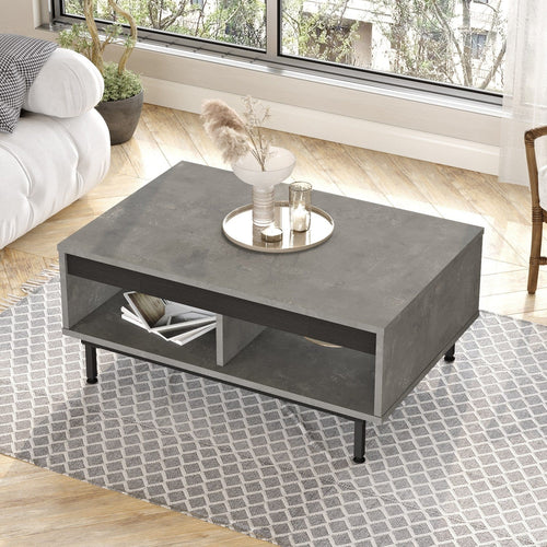 Tavolino da caffè LV29-RL Grigio