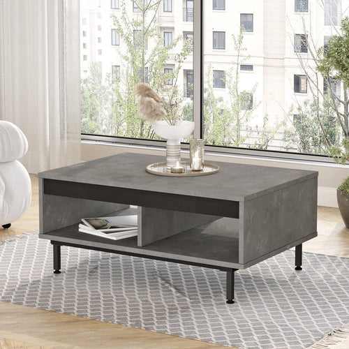 Tavolino da caffè LV29-RL Grigio (1)