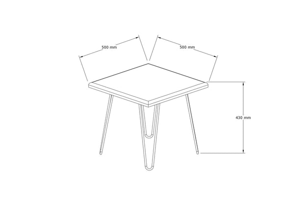 Tavolino da caffè Mahic Noce (3)