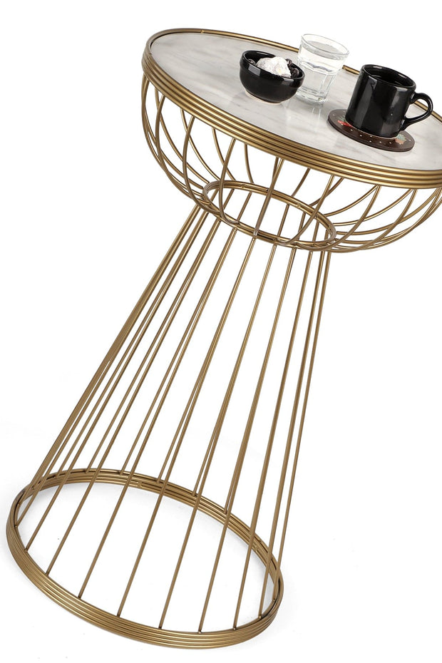 Tavolino da caffè Mantar Ottone