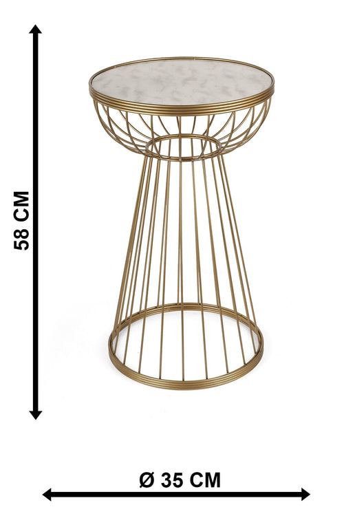 Tavolino da caffè Mantar Ottone (1)