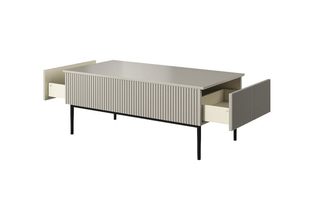 Tavolino da caffè Nicole 120-2SZ Nero (7)