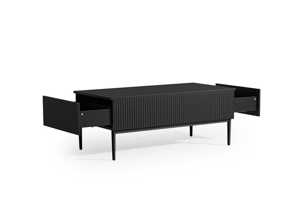 Tavolino da caffè Nicole 120-2SZ Nero (11)