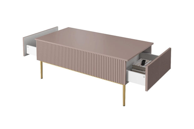 Tavolino da caffè Nicole 120-2SZ Oro (2) & BGRTPL-NICOLE-LAWA-120-2SZ-ZLOTY