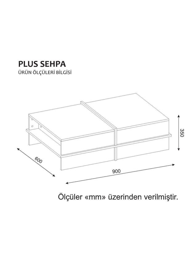 Tavolino da caffè Plus Noce (2)