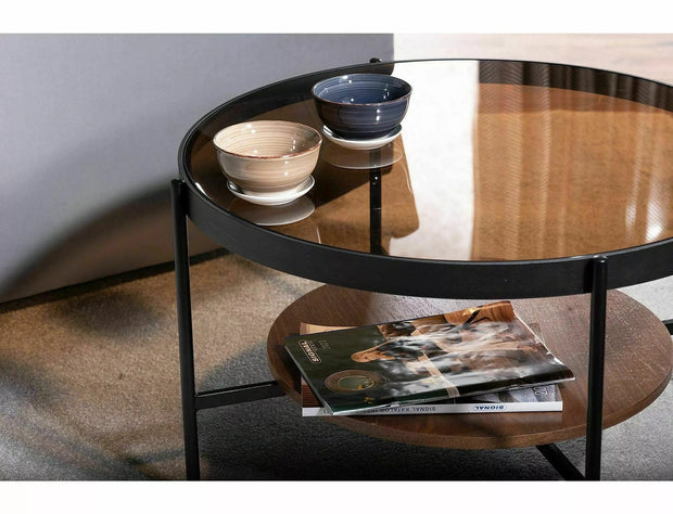 Tavolino da caffè Prima B Noce (2)