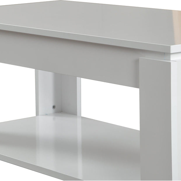 Tavolino da caffè Shelf Bianco (3)
