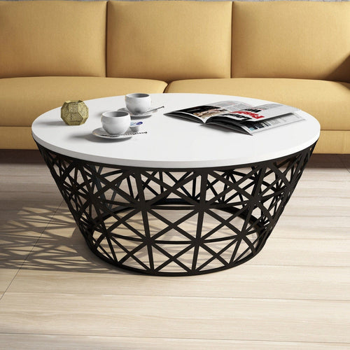 Tavolino da caffè Stil Bianco e Nero