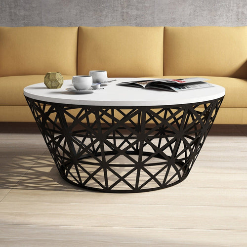 Tavolino da caffè Stil Bianco e Nero (1)