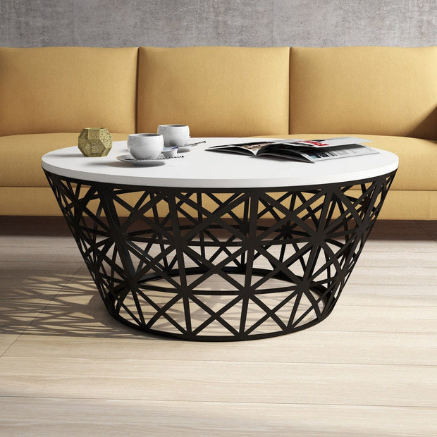 Tavolino da caffè Stil Bianco e Nero (1)