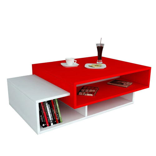 Tavolino da caffè Tab Rosso (1)