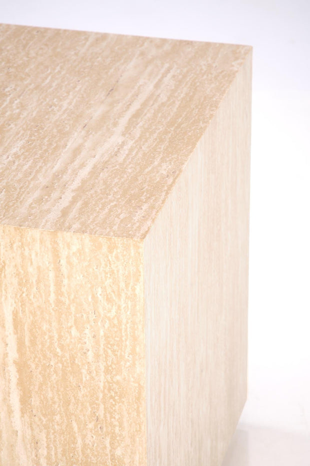 Tavolino da caffè Travertino S Beige (7)