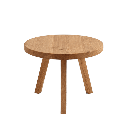 Tavolino da caffè Treben Wood Round Quercia