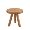 Tavolino da caffè Treben Wood Round Quercia