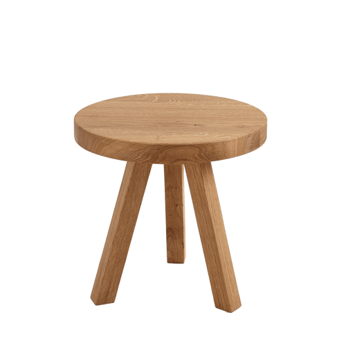 Tavolino da caffè Treben Wood Round Quercia