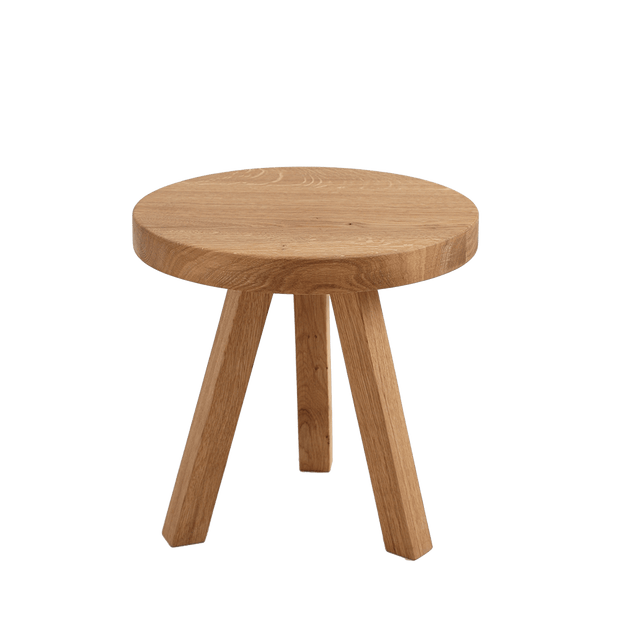 Tavolino da caffè Treben Wood Round Quercia