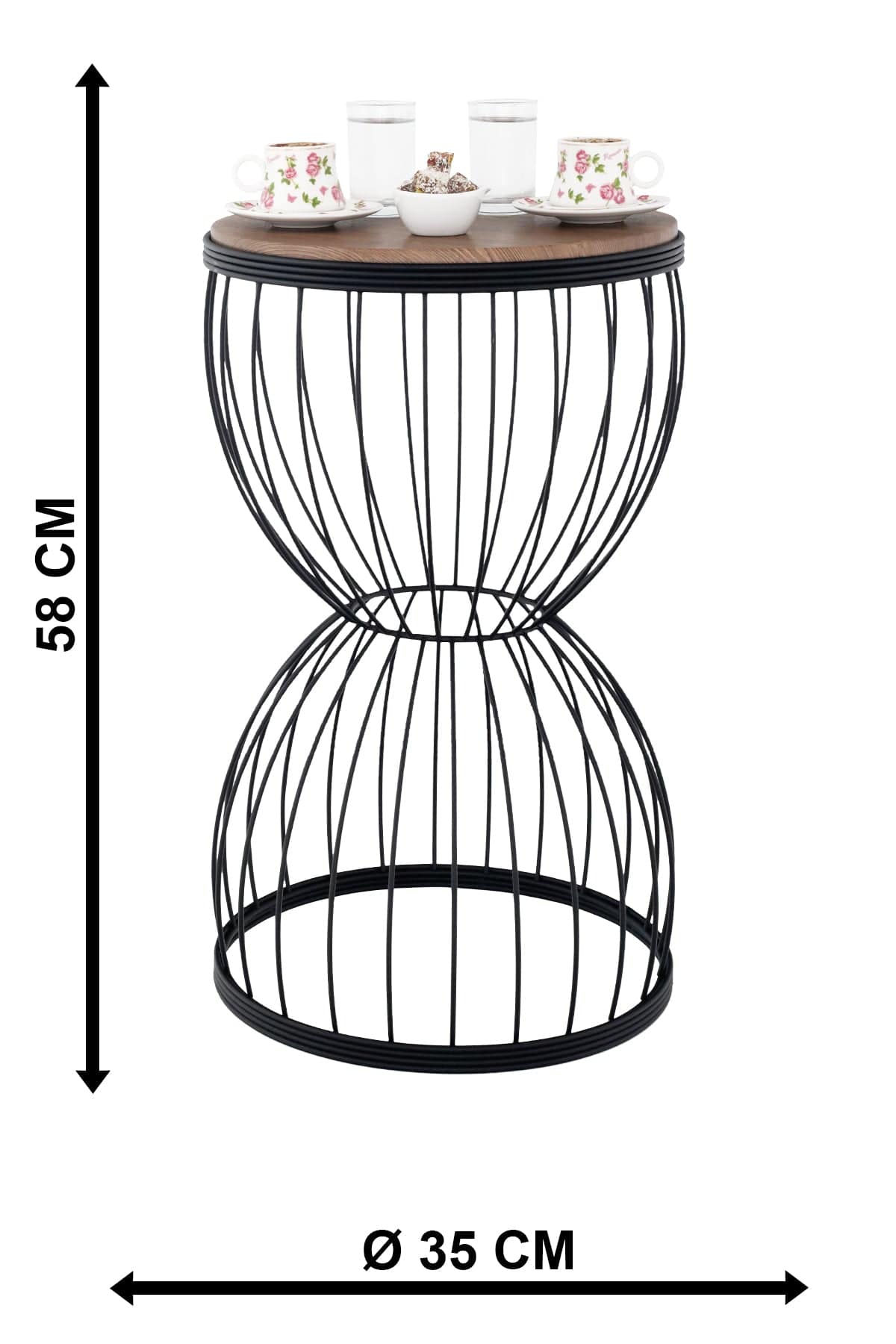 Tavolino da caffè Venezia Noce (1)