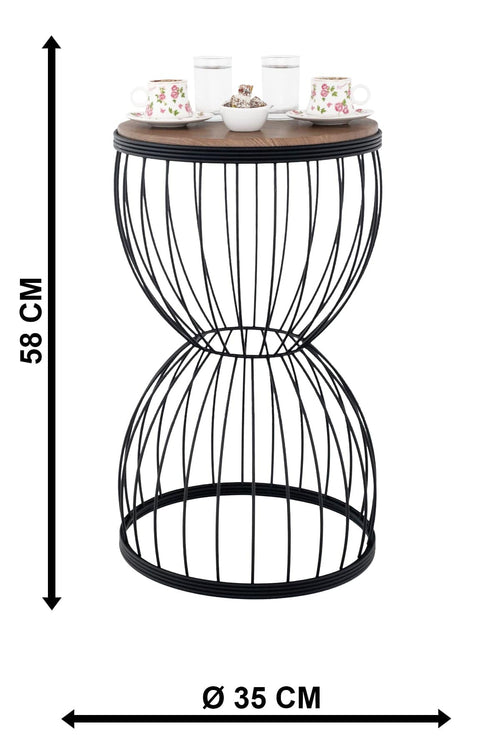 Tavolino da caffè Venezia Noce (1)