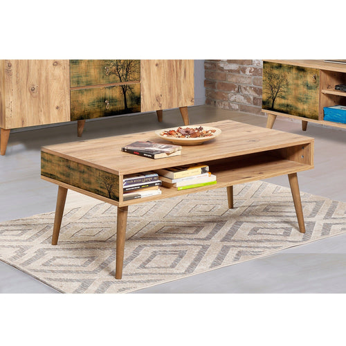 Tavolino da caffè Viva 2-729 Pino