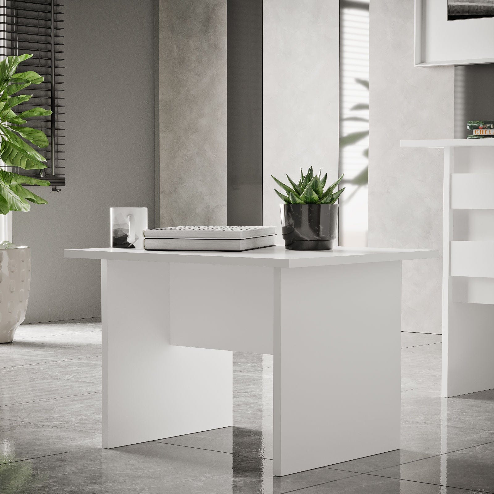 Tavolino da caffè VO2-W Bianco (1)