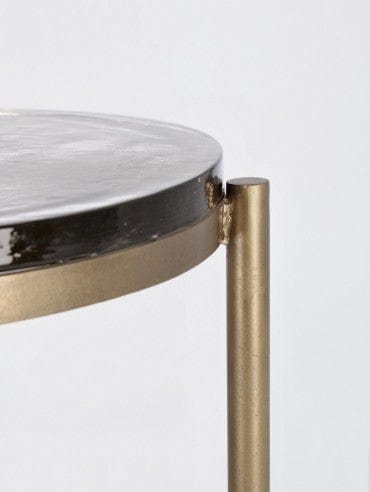 Bizzotto Tavolino da caffè Zayla Ottone