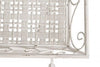 Bizzotto Tavolino da giardino pieghevole Emily Bianco