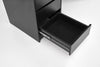 Halmar Tavolino da toeletta con specchio Hollywood XL Nero