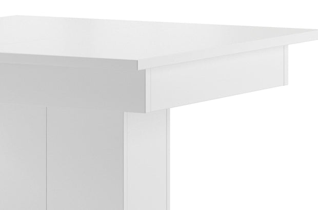 Tavolo allungabile Star 05 Bianco, L85-220xL85xH77 cm (2)
