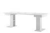 Tavolo allungabile Star 05 Bianco, L85-220xL85xH77 cm (6)