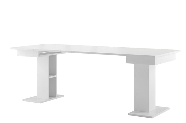 Tavolo allungabile Star 05 Bianco, L85-220xL85xH77 cm (6)