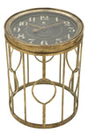 Tavolo C/Orologio Glam cm Ø 41,5x53,5 (1)